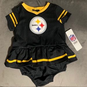 NWT Pittsburgh Steelers Cheer Uniform - 9 months